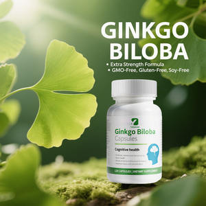 <span class=keywords><strong>Ginkgo</strong></span> <span class=keywords><strong>Biloba</strong></span> Cápsulas Melhora o Foco Concentração Saúde Cognitiva Clareza Mental Brain Function Support Supplement - Product Image 4