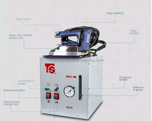 Plancha de Vapor Eléctrica de Doble Uso, Doméstica e Industrial, de 4L y 2400W, con Motor, para Tiendas de Ropa y Tintorerías - Product Image 2