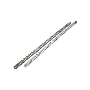 Extrusion barrel screw and film screw and barrel and high speed screw barrel