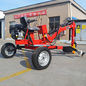 Sıcak satış çekilebilir kazıcı 2 tekerlek 9 hp 15 hp Mini örümcek ekskavatör makinesi Mini kepçe dikim ile - Product Image 2