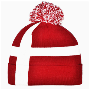 Bonnet tricoté drapeau Jordanien pour femmes et hommes, bonnet à pompon doux et extensible, chaud pour l'hiver, personnalisable, vente en gros, pas cher - Product Image 5