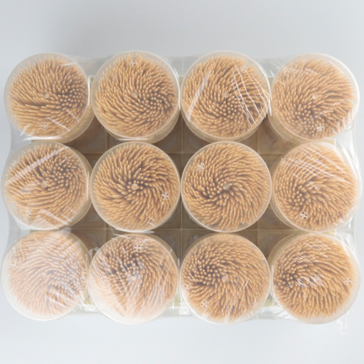 Eco Friendly Bulk Toothpick with Paper Box - Bambus