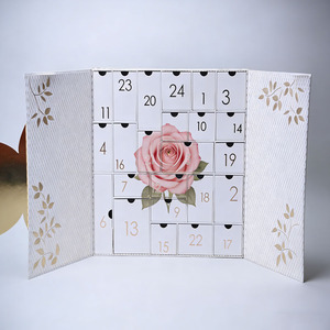 Caja <span class=keywords><strong>de</strong></span> Regalo Navideña Misteriosa Personalizada, Caja <span class=keywords><strong>de</strong></span> Regalo <span class=keywords><strong>de</strong></span> Adviento con <span class=keywords><strong>Calendario</strong></span> <span class=keywords><strong>de</strong></span> Cuenta Regresiva <span class=keywords><strong>de</strong></span> 24 Días, Empaque Magnético <span class=keywords><strong>de</strong></span> Lujo para <span class=keywords><strong>Maquillaje</strong></span> - Product Image 3