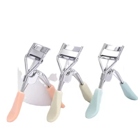 Recourbe-cils professionnel JM en or rose, outils cosmétiques pour les cils, avec étiquette privée, accessoires pour recourber les cils