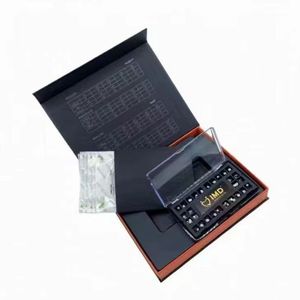 牙科Emondy金属自结扎支架7-7，带12条带，配有8条铜镍钛线 - Product Image 4