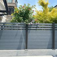 Panel de Cerca WPC Directo de Fábrica con Tamaños y Colores Personalizados para Privacidad en Jardines Exteriores