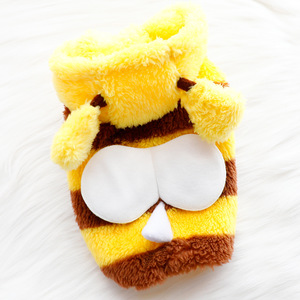 Cute Bee Fleece <b>Dog</b> Hoodie Yellow Autumn Winter Pet Clothes Small <b>Dog</b> Teddy <b>Sweater</b> - Product Image 3