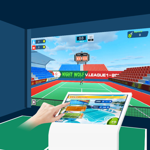 Simulatore Sportivo AR di Calcio e Tennis Gioco a Proiezione per Interni per Intrattenimento a Casa Scuola e Centro Commerciale Strumento Didattico in Acciaio per Istruzione Domestica - Product Image 5