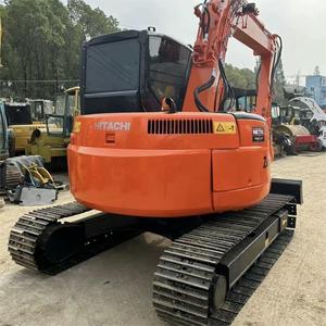Excavatrice hydraulique Hitachi ZX75 2022 d'occasion de 7 tonnes avec pompe PLC et moteur à engrenages, rapport et inspection vidéo fournis - Product Image 5