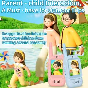 Talkie-walkie vidéo pour enfants, jouets bidirectionnels <span class=keywords><strong>longue</strong></span> <span class=keywords><strong>portée</strong></span>, effets vocaux, <span class=keywords><strong>interphone</strong></span> <span class=keywords><strong>sans</strong></span> <span class=keywords><strong>fil</strong></span>, meilleurs cadeaux de Noël et d'anniversaire pour les garçons et les filles - Product Image 5