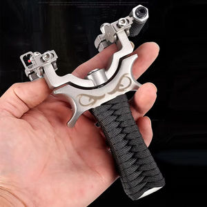 Langlebige Edelstahl-Schleuder mit 360 Grad Drehbarem Bogenkopf Geeignet für Outdoor-Jagd und Schießspiele - Product Image 2