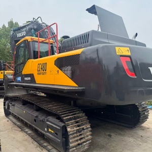 Excavadora Usada VOLVO EC480 en Venta, con Cucharón Grande, Cabina Confortable, en Buenas Condiciones, para Trabajos de Cimentación en Carreteras y Almacenes de Piedra - Product Image 6