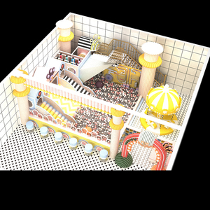 Aire de jeux intérieure Naughty Castle pour tout-petits et bébés avec piano, toboggan et piscine à balles - Product Image 5