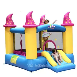 New Child Fun Jumping Bouncy Houses PVC Jump Inflatable Commercial Bounce House For Kid Party