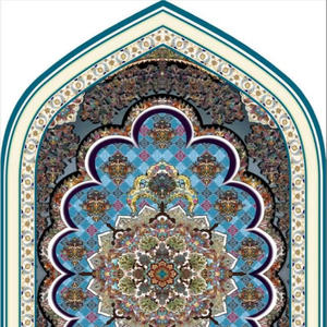 Tapis de prière portable doux pour mosquée et maison | Tapis islamique léger - Product Image 1