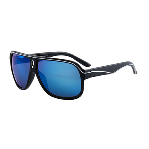 Nuovi <span class=keywords><strong>Occhiali</strong></span> <span class=keywords><strong>da</strong></span> <span class=keywords><strong>Sole</strong></span> alla Moda per <span class=keywords><strong>Uomo</strong></span> con Montatura in PC Bianca e Rossa, 10 Colori, per Sport all'Aperto e Guida, con Lenti a Specchio - Product Image 3
