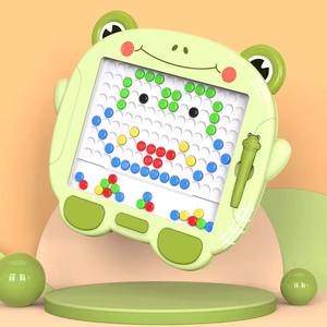 2025 anak jual cepat edukasi kartun pena Magnet gambar papan mainan lucu Doodle Magnet manik-manik mainan gambar - Product Image 5