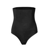 Short de compression taille haute pantalon de maintien du ventre sans couture pour femmes