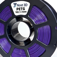 Filament d'imprimante 3D NOST PETG, couleur violet bulle