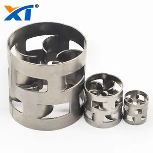 XINTAO metal tower packing anello pall in acciaio inossidabile 25mm come letto catalizzatore in colonna di adsorbimento industriale