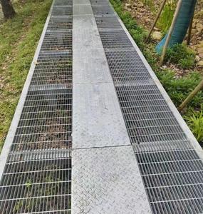 <span class=keywords><strong>Kit</strong></span> de grille de couvercle de tranche en <span class=keywords><strong>acier</strong></span> inoxydable renforcé de type GM, haute résistance, durable, pour tranche de câbles souterrains - Product Image 6