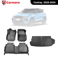 Accessoires de voiture, vente en gros d'usine, tapis de voiture 100% TPE, imperméables, tapis de sol de haute qualité pour Geely Coolray 2020-2024