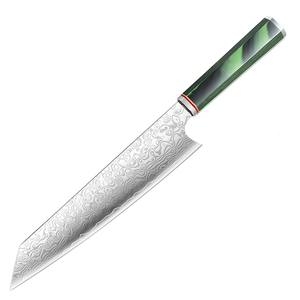 Couteau Gyuto en acier Damas à 67 couches, Santoku, pour sushi, sashimi, découpe de viande, fruits, légumes, cuisine, chef - Product Image 1