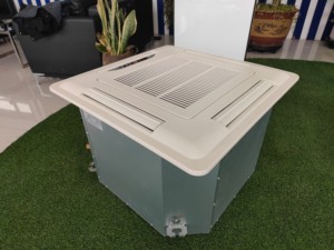 เครื่องปรับอากาศแบบฝังฝ้าเพดาน <span class=keywords><strong>4</strong></span> ทาง ระบบ<span class=keywords><strong>แอร์</strong></span>ต่ออินเวอร์เตอร์แบบน้ำ แฟนคอยล์ยูนิต 2 ท่อ ราคาสำหรับปั๊มความร้อน - Product Image 3