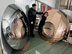 Miroirs convexes décoratifs de 20 cm, 30 cm, 40 cm, 50 cm, 60 cm, 70 cm, taille personnalisée, <span class=keywords><strong>miroir</strong></span> <span class=keywords><strong>rond</strong></span> en verre concave convexe pour intérieur - Product Image 6