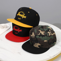 Gorra de Béisbol Personalizada con Bordado de BARBER Brooklyn SHOP, Visera Plana, Estilo Hip Hop, Unisex, Disponible al por Mayor, OEM, ODM