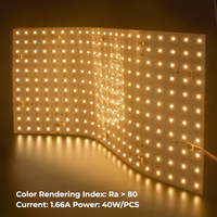 Luz LED para Cocina, 484 LEDs, DC24V, 2 LEDs, Iluminación Regulable para Grandes Áreas Retroiluminadas