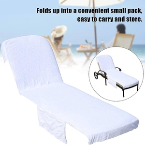 Lussuoso telo coprisedia a sdraio per piscina in spugna di cotone 100%, telo personalizzato per <span class=keywords><strong>lettino</strong></span> prendisole <span class=keywords><strong>da</strong></span> <span class=keywords><strong>spiaggia</strong></span> con tasche laterali - Product Image 4