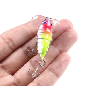 Appât à insectes Hengjia à prix compétitif 4CM 4.4G 8 #   <span class=keywords><strong>Leurre</strong></span> de pêche Hook Cicada - Product Image 4