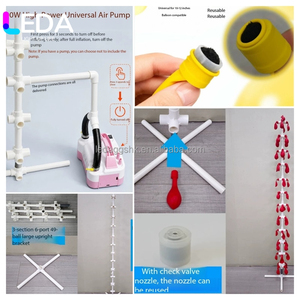 LEDA – Support de fond gonflable automatique réutilisable et économique pour la décoration de mariages et événements (vente en gros) - Product Image 3