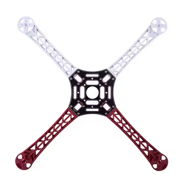 TYI F450 Carbon Fiber Drone Frame Kit-450mm Foldable Design 282g Lightweight for Agricultural Spraying APM/Pixhawk DIY Build