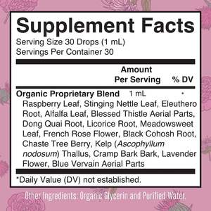 OEM kadın wellness ahududu ve isırgan leafall doğal herbals bağışıklık desteği kadın wellness sıvı damla ile düşer - Product Image 4