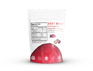 ISO özelleştirilmiş OEM diyet takviyesi pancar kök Gummies ile üzüm çekirdeği ekstresi ve koenzim Q10 - Product Image 2