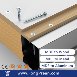 สกรู MDF สำหรับงานไม้ปาร์ติเคิลบอร์ดและเฟอร์นิเจอร์ พร้อมร่องเกลียวแบบ Clean Countersinking - Product Image 2