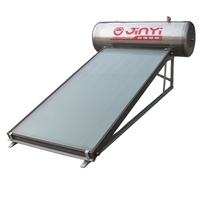 Chauffe-eau solaire à panneau plat/plaque plate de qualité OEM européen NOUVEAU 150L personnalisé pour le Maroc