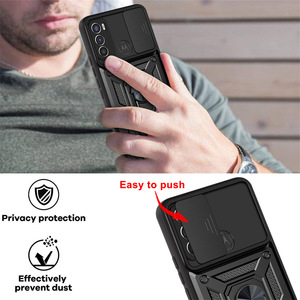 Funda para Motorola <span class=keywords><strong>Moto</strong></span> <span class=keywords><strong>G72</strong></span>, soporte de anillo a prueba de golpes, TPU, PC, Combo de cubiertas para <span class=keywords><strong>moto</strong></span> g10, g20, g31, g52, g60 - Product Image 4