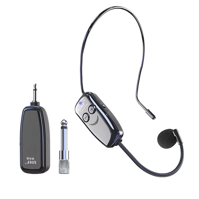 UHF Wireless Smartophone Microphone System Clip on Musical Instruments Wireless bluetooth Receiver Transmitter for Smartphone