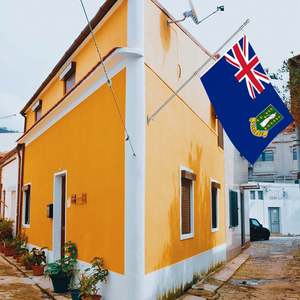 Banderas de las Islas Vírgenes Británicas de 3x5 pies al por Mayor, Poliéster, Personalización de Todas las Naciones, Envío Rápido, Proveedor Confiable, Entrega Rápida - Product Image 1