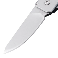 Couteau utilitaire pliable miniature en acier inoxydable portable, lame de 35 mm, garantie de 3 ans, pour une utilisation à domicile, en extérieur, en camping, personnalisation OEM