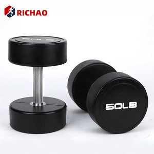 Custom Logo Urethane Gym Weights Dumbells Set Commercial 5KG <strong>10kg</strong> <strong>Dumbell</strong> Pair Fitness CPU Dumbbells - Product Image 6