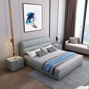 <span class=keywords><strong>Lit</strong></span> double king/queen size en cuir, design moderne, confortable, avec rangement et tiroirs, <span class=keywords><strong>lit</strong></span> double - Product Image 4