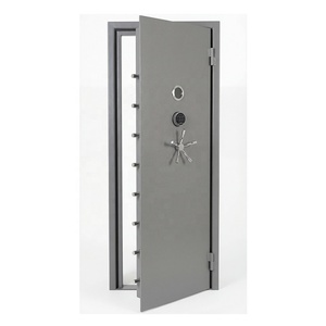 ประตูห้องนิรภัยเหล็กสีเงินทันสมัย JIMBO พร้อมระบบล็อคดิจิตอลแบบกดรหัส  แข็งแรงทนทาน ป้องกันไฟไหม้ ป้องกันการเจาะ สำหรับวิลล่าและห้องป้องกันภัย - Product Image 6