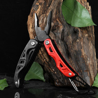 Couteau d'extérieur portable EDC 11-en-1 personnalisable OEM Multitool pour le camping, y compris ouvre-bouteille, qualité bricolage