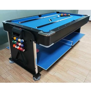 سعر المصنع رخيص 4 في 1 حمام سباحة متعدد تنس طاولة طعام رياضية داخلية - Product Image 6