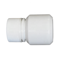 Flacon de pilules en plastique HDPE de 20ml avec joint de pression Flacon de pilules vide solide, Flacon en plastique pharmaceutique pour flacons
