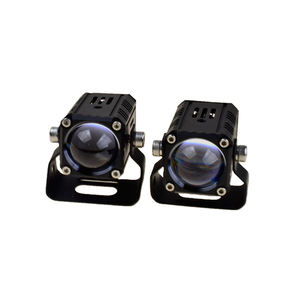 SENLO X1Plus 50W LED <span class=keywords><strong>Mini</strong></span> luces de conducción Nuevo Faro de lente <span class=keywords><strong>azul</strong></span> de doble color y luz antiniebla 6000K Temperatura de color para motocicletas - Product Image 4